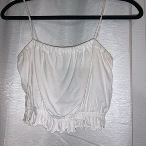 Me to We white crop top